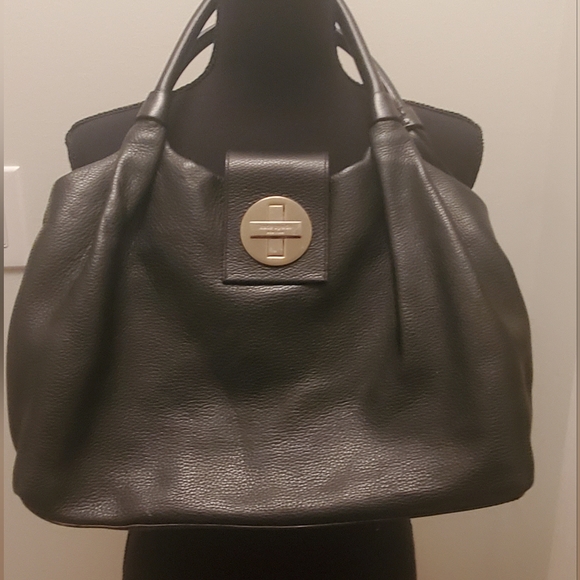 Kate Spade Black Pebble Leather Shoulder Bag - Picture 1 of 9